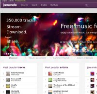 jamendo.com screenshot