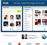jango.com screenshot