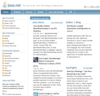 java.net screenshot