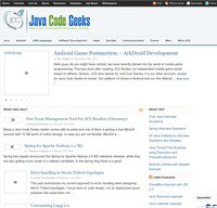 javacodegeeks.com screenshot