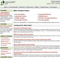 javascriptkit.com screenshot