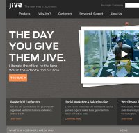 jivesoftware.com screenshot