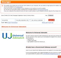 jobsearch.direct.gov.uk screenshot