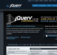 jquery.com screenshot