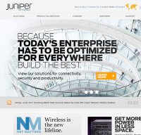 juniper.net screenshot