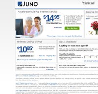 juno.com screenshot