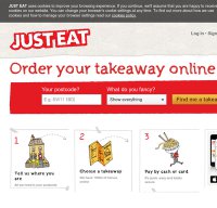 just-eat.co.uk screenshot