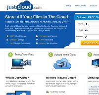 justcloud.com screenshot