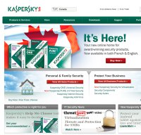 kaspersky.com screenshot