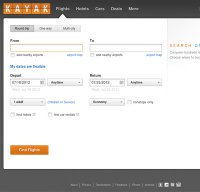kayak.com screenshot