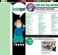 keenspot.com screenshot