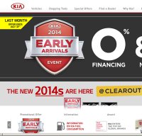 kia.com screenshot