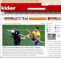 kicker.de screenshot