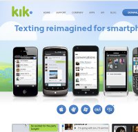 kik.com screenshot