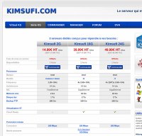 kimsufi.com screenshot