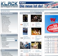 klack.de screenshot