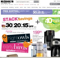 kohls.com screenshot