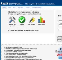 kwiksurveys.com screenshot