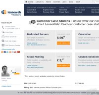 leaseweb.com screenshot