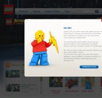 lego.com screenshot