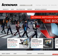 lenovo.com screenshot