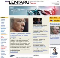 lenta.ru screenshot