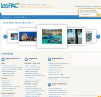 lespac.com screenshot