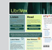 librivox.org screenshot