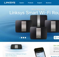 linksys.com screenshot