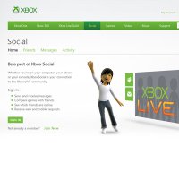 live.xbox.com screenshot