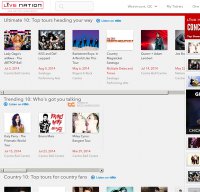 livenation.com screenshot