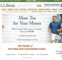 llbean.com screenshot