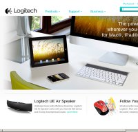 logitech.com screenshot