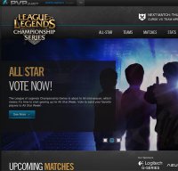 lolesports.com screenshot