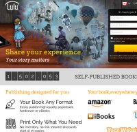 lulu.com screenshot