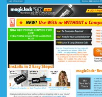 magicjack.com screenshot