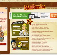 mailbox.hu screenshot