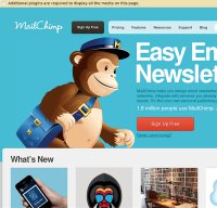 mailchimp.com screenshot