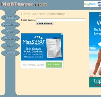 mailtester.com screenshot