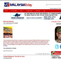 Malaysiatoday.net  Is Malaysia Today Down Right Now?