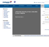 malaysiaairlines.com screenshot