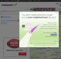 mapquest.com screenshot