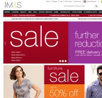 marksandspencer.com screenshot