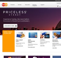 mastercard.com.au screenshot