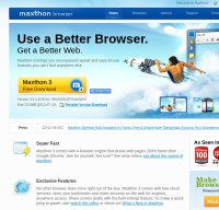 maxthon.com screenshot