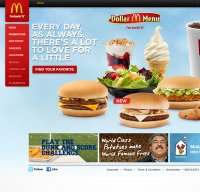 mcdonalds.com screenshot