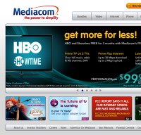 mediacomcable.com screenshot