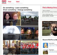 meetup.com screenshot