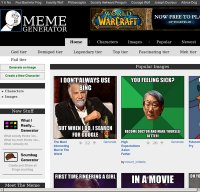 memegenerator.net screenshot