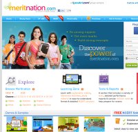 meritnation.com screenshot